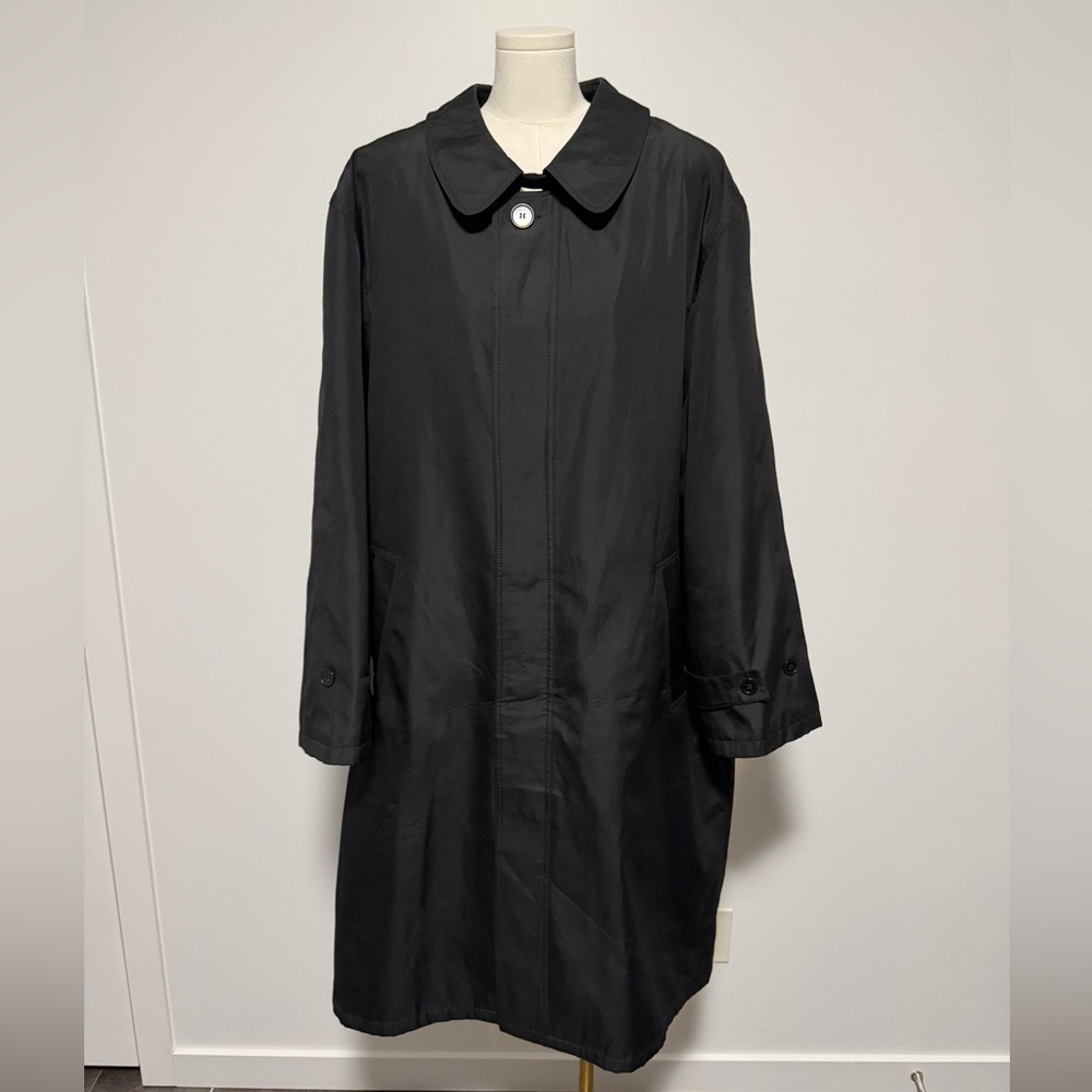 Men’s Classic Black Long Coat